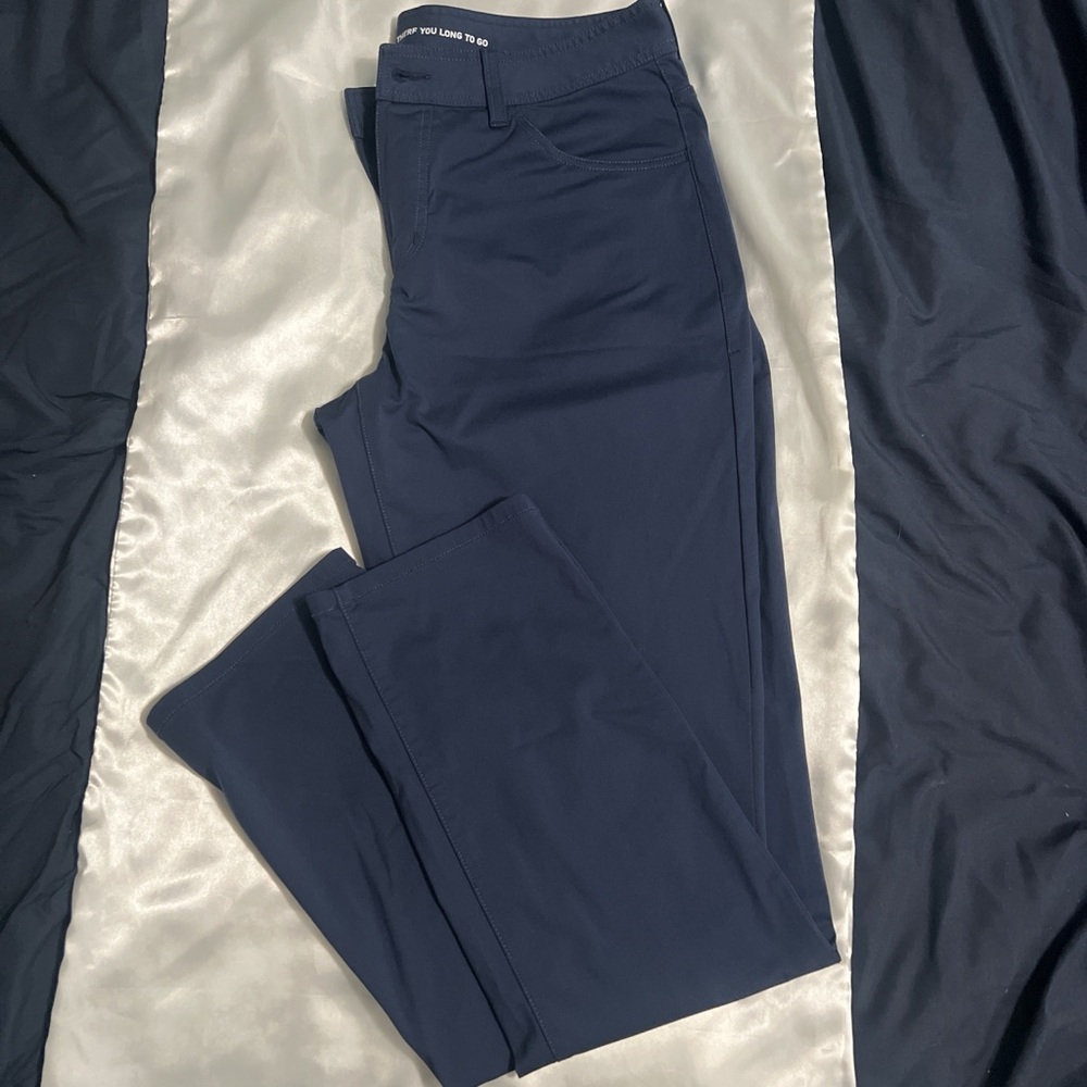 RHONE Men's Deep Blue Chinos